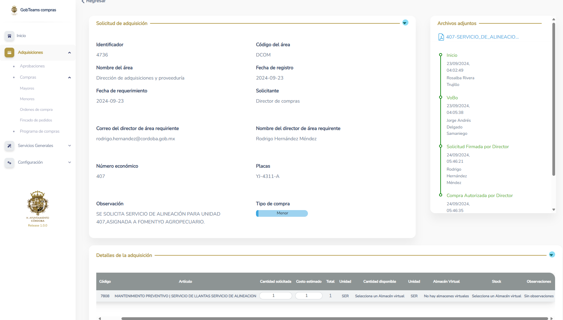 Sistema de compras 1