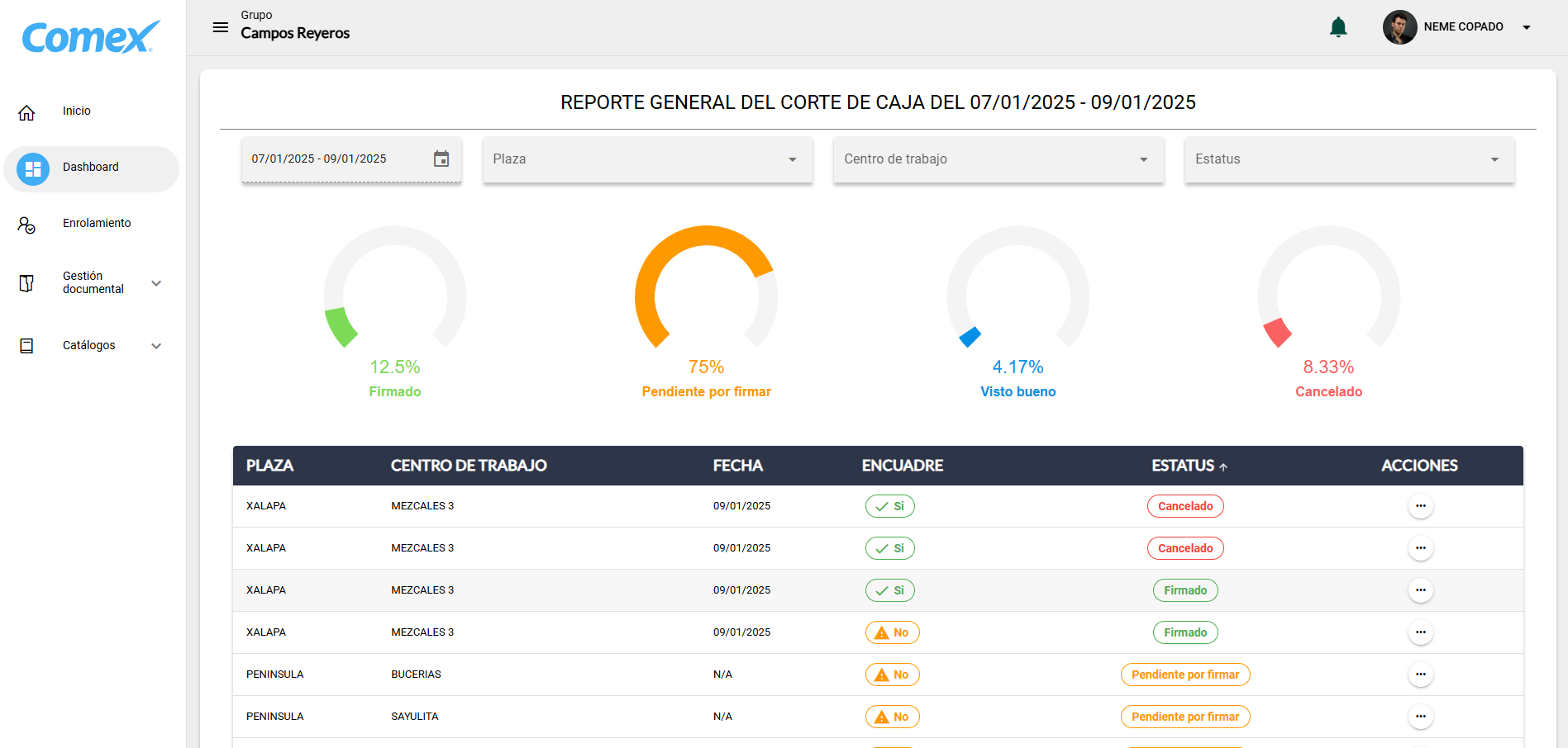 Sistema de estampado 2